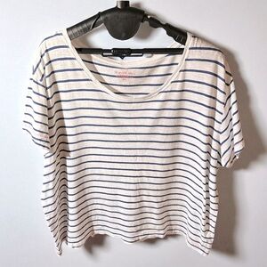 Vineyard Vines “Surf Tee” Striped Navy Blue & White Short Sleeve Top | Size XXL